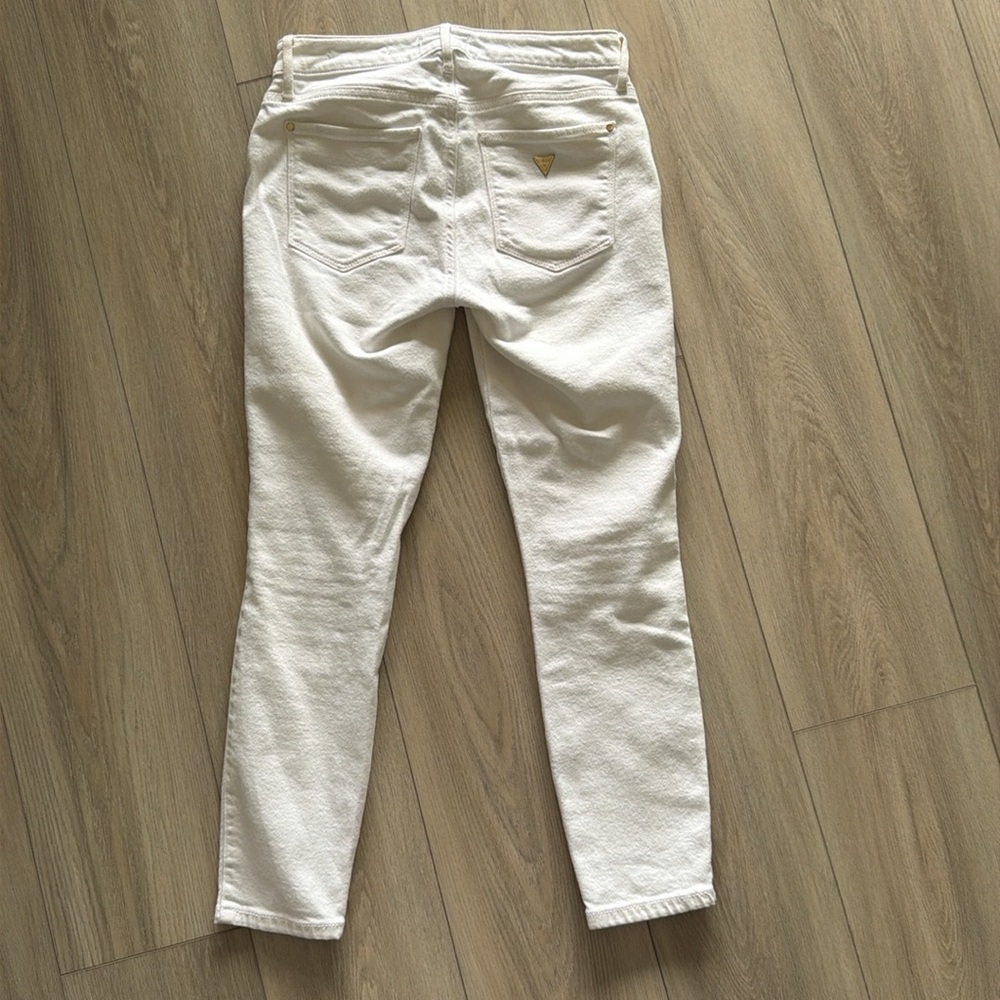 Guess Los Angeles Sexy Curve White Denim Jeans - Picture 6 of 8